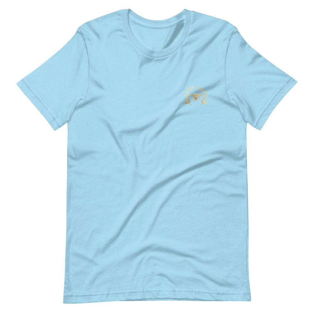 Glory Bee TShirt - Ocean Blue Color - https://ascensionemporium.net